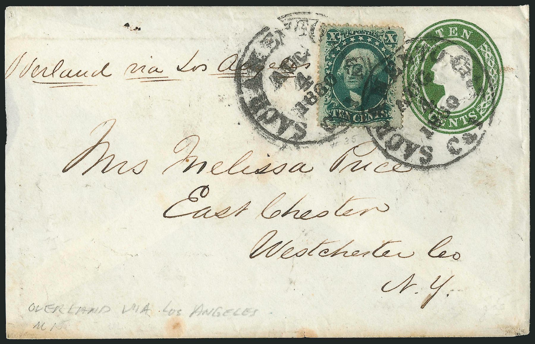 Price of US Stamps Scott Cat. #35: 10c 1859 Washington. Robert Siegel Auction Galleries, Dec 2010, Sale 1002, Lot 3802