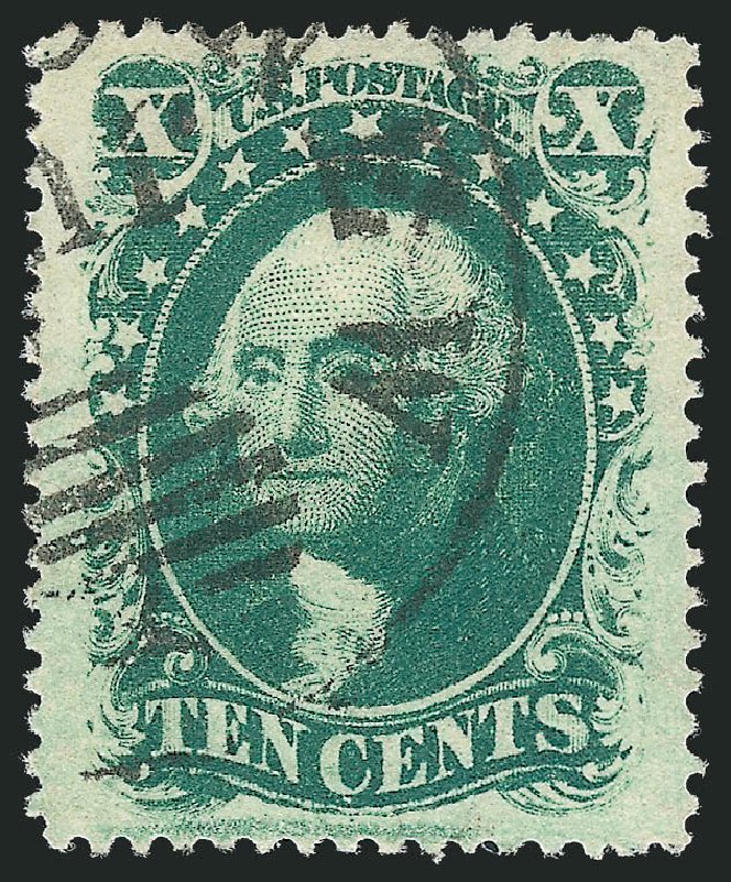 Price of US Stamp Scott Catalogue 35 - 10c 1859 Washington. Robert Siegel Auction Galleries, Nov 2012, Sale 1034, Lot 63