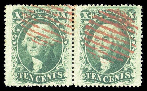 Price of US Stamp Scott #35 - 1859 10c Washington. Matthew Bennett International, Sep 2010, Sale 333, Lot 3406