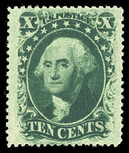 Price of US Stamps Scott Cat. 35: 10c 1859 Washington. Matthew Bennett International, Sep 2012, Sale 345, Lot 66