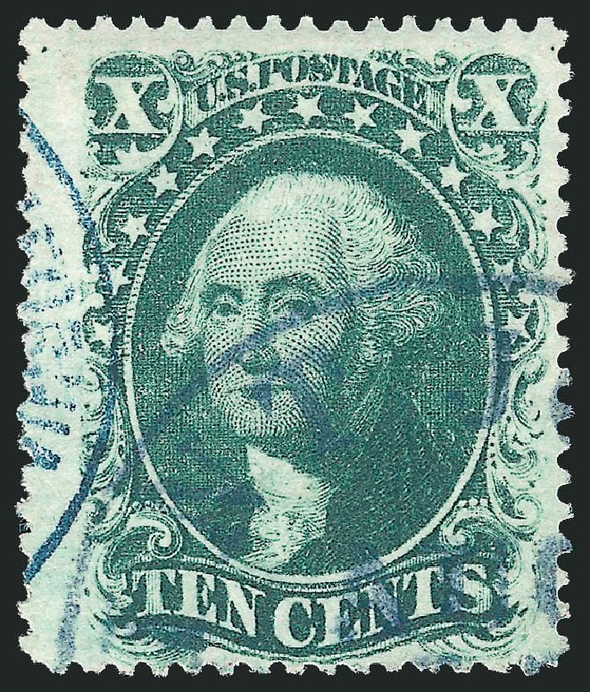 US Stamp Price Scott #35 - 1859 10c Washington. Robert Siegel Auction Galleries, Sep 2009, Sale 976, Lot 1256