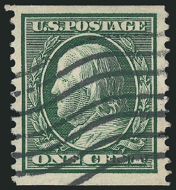 Cost of US Stamps Scott Catalog 352 - 1c 1909 Franklin Coil. Robert Siegel Auction Galleries, Oct 2011, Sale 1014, Lot 1793
