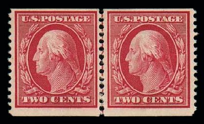 Costs of US Stamps Scott Cat. #353 - 1909 2c Washington Coil. Matthew Bennett International, Oct 2007, Sale 320, Lot 559