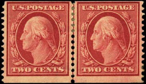 Costs of US Stamps Scott Cat. #353: 2c 1909 Washington Coil. Harmer-Schau Auction Galleries, Feb 2012, Sale 92, Lot 1099