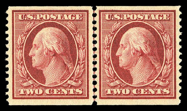 Cost of US Stamp Scott Catalogue # 353: 1909 2c Washington Coil. Matthew Bennett International, Sep 2012, Sale 345, Lot 324