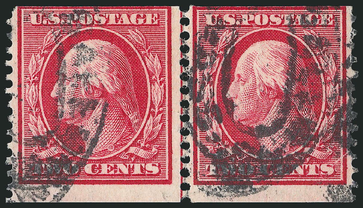 US Stamp Value Scott Catalogue 353 - 2c 1909 Washington Coil. Robert Siegel Auction Galleries, Sep 2012, Sale 1028, Lot 333