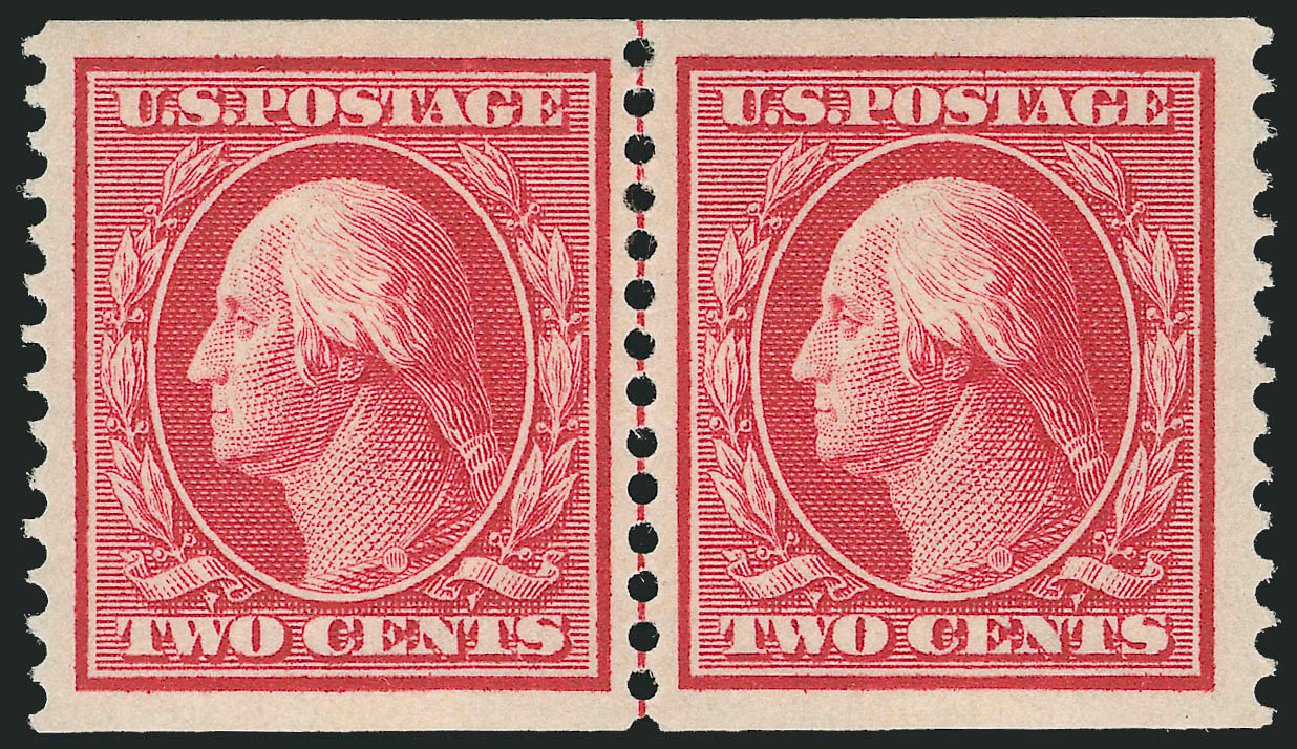 Prices of US Stamp Scott Cat. #353: 2c 1909 Washington Coil. Robert Siegel Auction Galleries, Nov 2012, Sale 1034, Lot 336