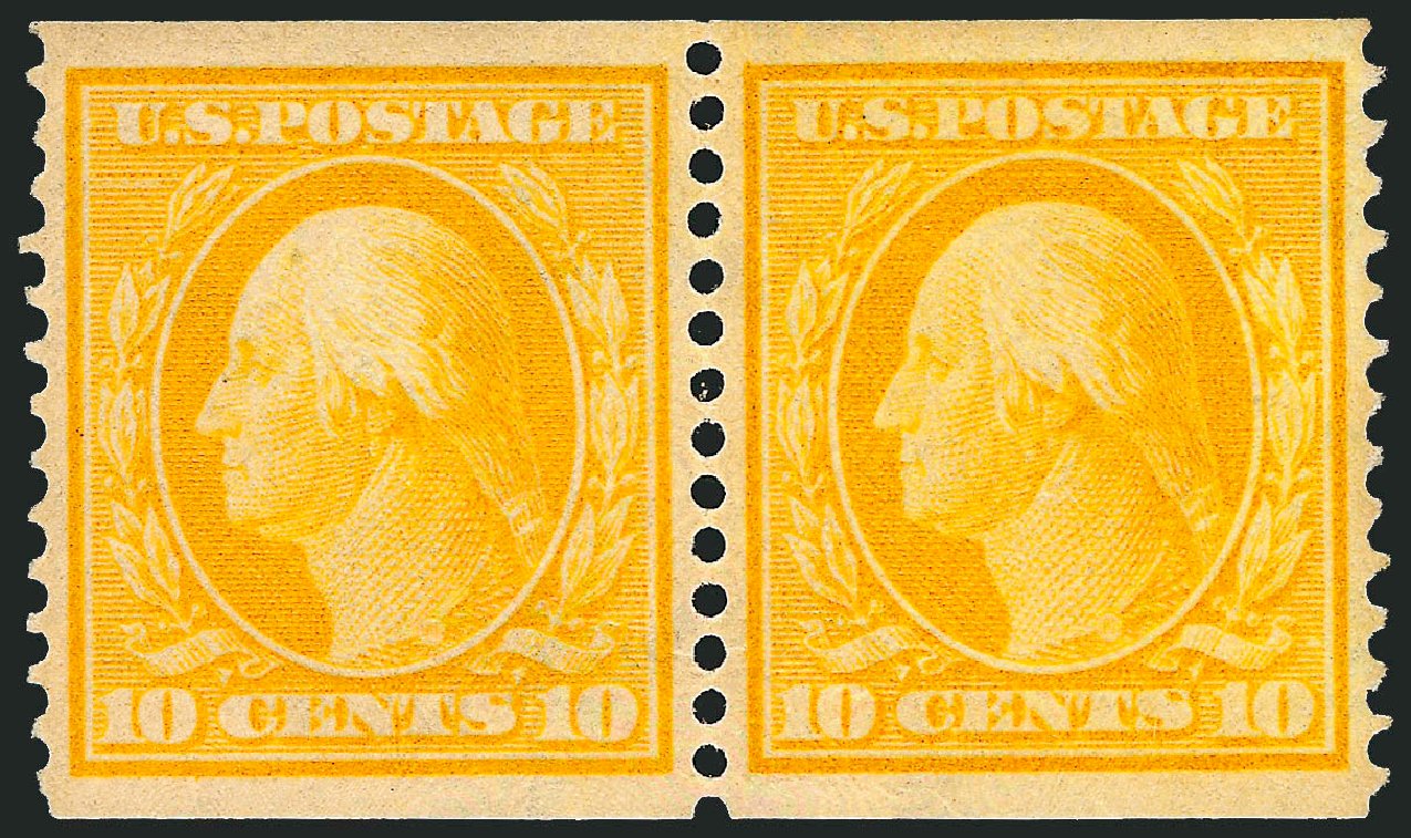 US Stamps Price Scott Catalogue #356: 10c 1909 Washington Coil. Robert Siegel Auction Galleries, Dec 2013, Sale 1062, Lot 537