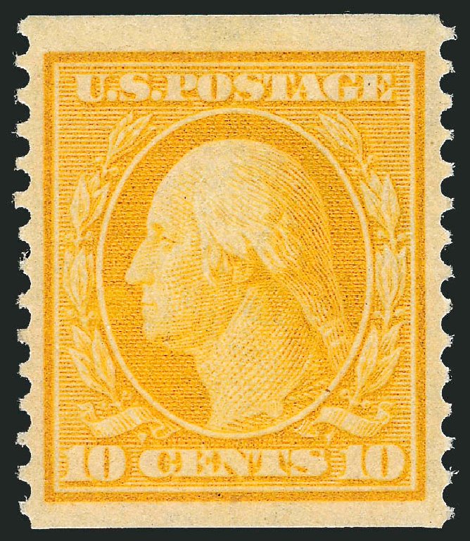 US Stamps Price Scott Catalog # 356 - 10c 1909 Washington Coil. Robert Siegel Auction Galleries, Dec 2013, Sale 1062, Lot 538