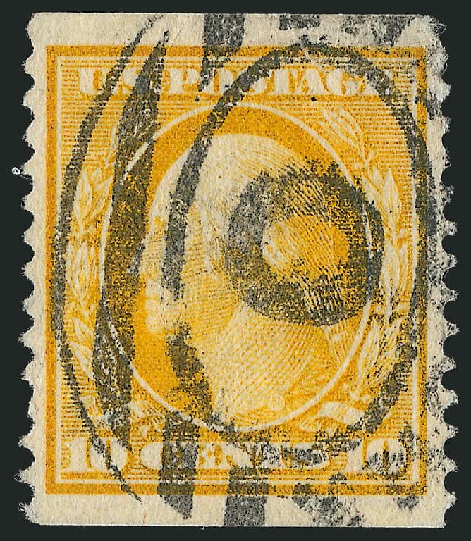 Costs of US Stamps Scott Catalogue 356 - 1909 10c Washington Coil. Robert Siegel Auction Galleries, Feb 2015, Sale 1093, Lot 148