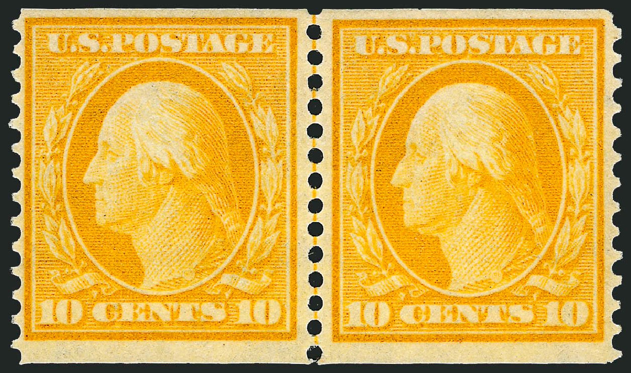 Prices of US Stamp Scott Catalog # 356: 1909 10c Washington Coil. Robert Siegel Auction Galleries, Jun 2009, Sale 973, Lot 189