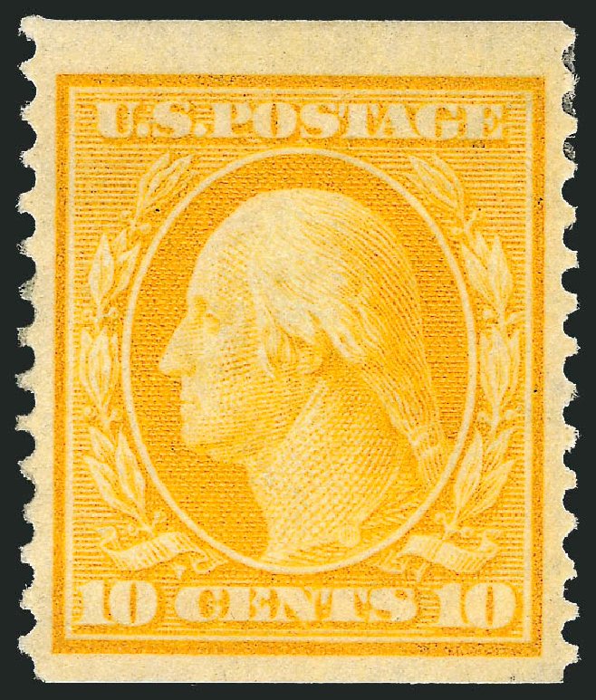 Prices of US Stamps Scott Cat. 356 - 10c 1909 Washington Coil. Robert Siegel Auction Galleries, Dec 2012, Sale 1037, Lot 2000