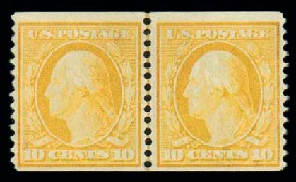 Price of US Stamp Scott Catalog 356: 10c 1909 Washington Coil. Matthew Bennett International, Oct 2007, Sale 320, Lot 562