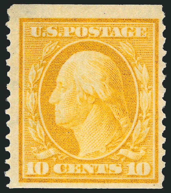 Prices of US Stamps Scott Catalogue #356: 1909 10c Washington Coil. Robert Siegel Auction Galleries, Jun 2009, Sale 975, Lot 1753