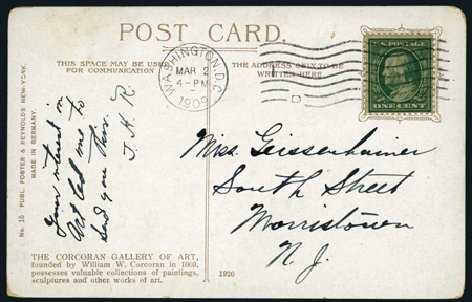 Costs of US Stamps Scott Catalog # 357: 1c 1909 Franklin Bluish Paper. Harmer-Schau Auction Galleries, Apr 2008, Sale 77, Lot 91