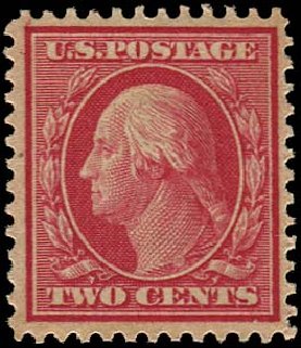 Prices of US Stamps Scott # 358: 1909 2c Washington Bluish Paper. Regency-Superior, Nov 2014, Sale 108, Lot 751