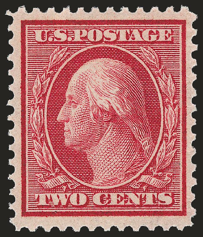Costs of US Stamp Scott 358 - 2c 1909 Washington Bluish Paper. Robert Siegel Auction Galleries, Dec 2008, Sale 967, Lot 4694