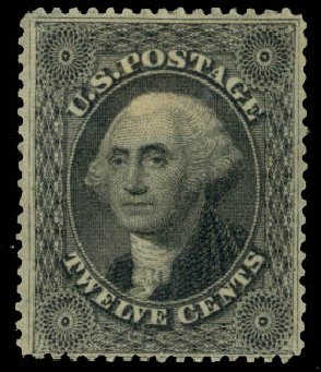 Prices of US Stamp Scott Cat. # 36 - 1857 12c Washington. Daniel Kelleher Auctions, Sep 2014, Sale 655, Lot 187