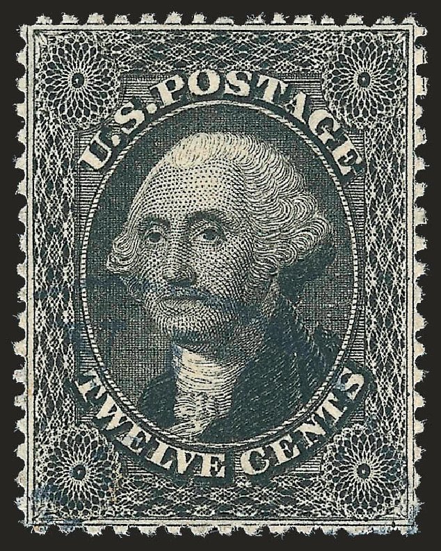 Price of US Stamp Scott Catalog 36: 12c 1857 Washington. Robert Siegel Auction Galleries, Jun 2010, Sale 992, Lot 2097