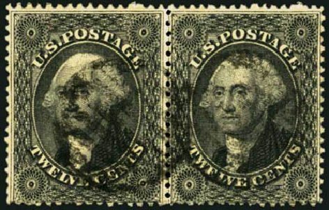 Price of US Stamps Scott Cat. # 36: 1857 12c Washington. Harmer-Schau Auction Galleries, May 2012, Sale 93, Lot 259