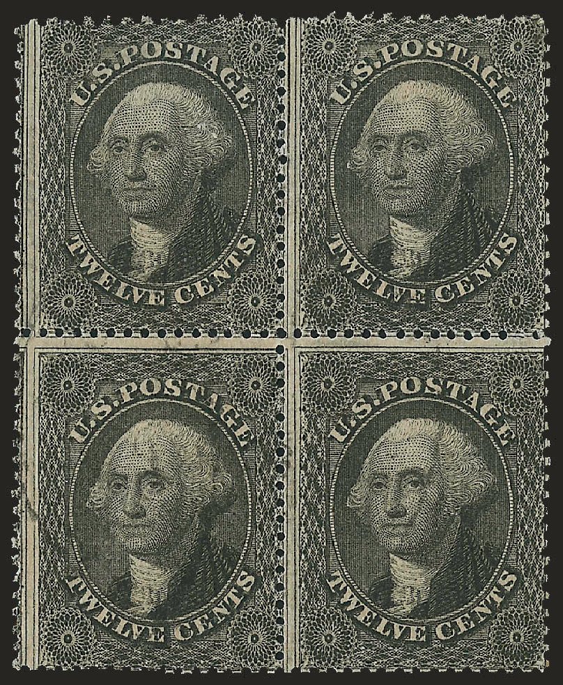 Prices of US Stamps Scott Catalogue #36: 12c 1857 Washington. Robert Siegel Auction Galleries, Apr 2010, Sale 984, Lot 189