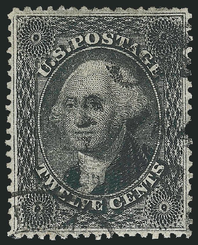 Price of US Stamp Scott Catalogue # 36: 12c 1857 Washington. Robert Siegel Auction Galleries, Nov 2014, Sale 1084, Lot 3170