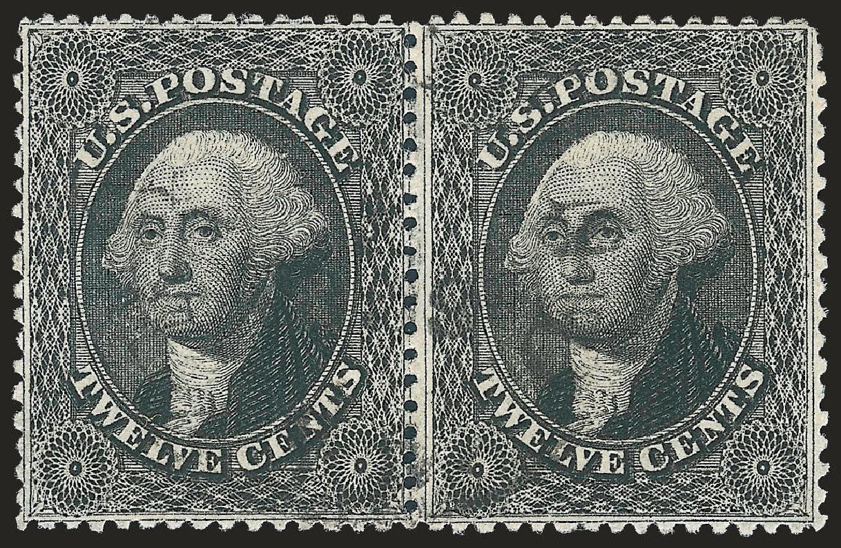 Cost of US Stamps Scott Catalog 36 - 1857 12c Washington. Robert Siegel Auction Galleries, Jun 2009, Sale 975, Lot 1220