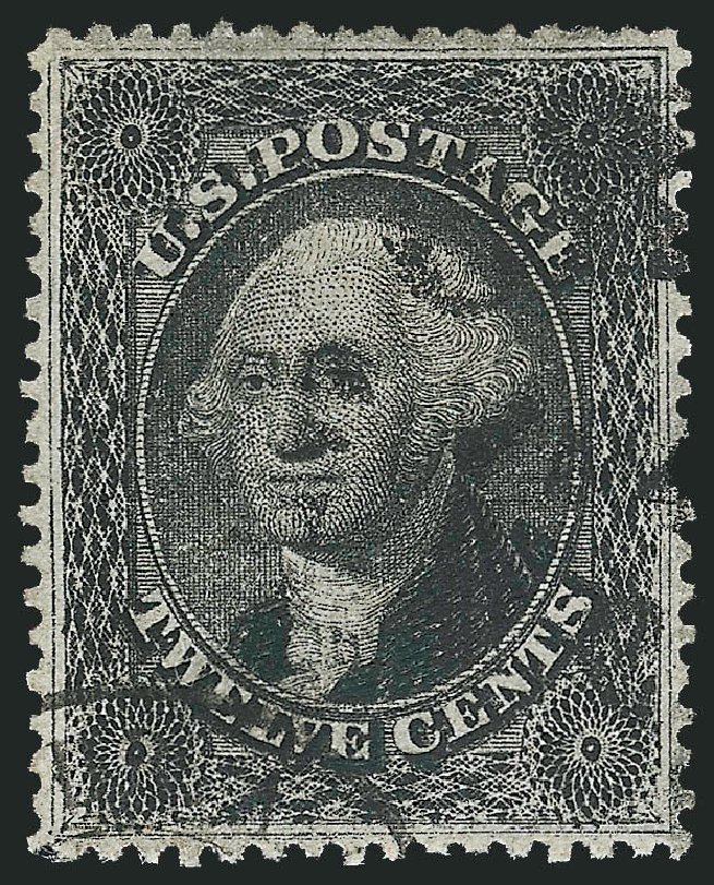 Prices of US Stamp Scott Cat. #36: 1857 12c Washington. Robert Siegel Auction Galleries, Oct 2012, Sale 1032, Lot 3094