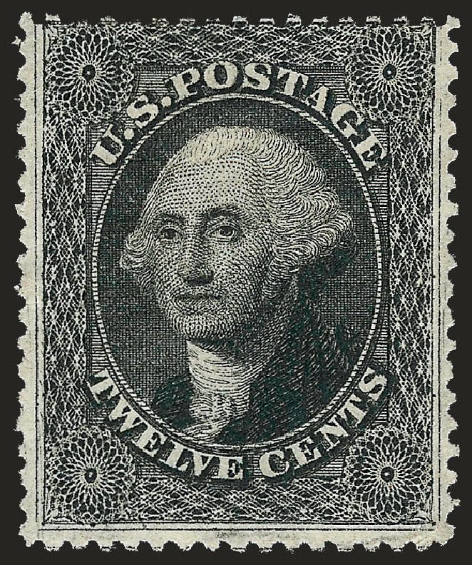 Cost of US Stamp Scott Catalog # 36 - 12c 1857 Washington. Robert Siegel Auction Galleries, Sep 2008, Sale 962, Lot 2292