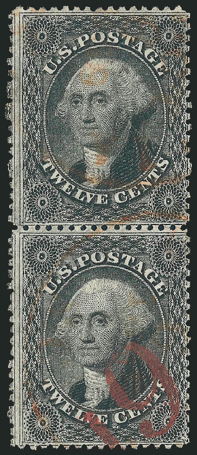Price of US Stamps Scott # 36 - 1857 12c Washington. Robert Siegel Auction Galleries, Sep 2010, Sale 993, Lot 342