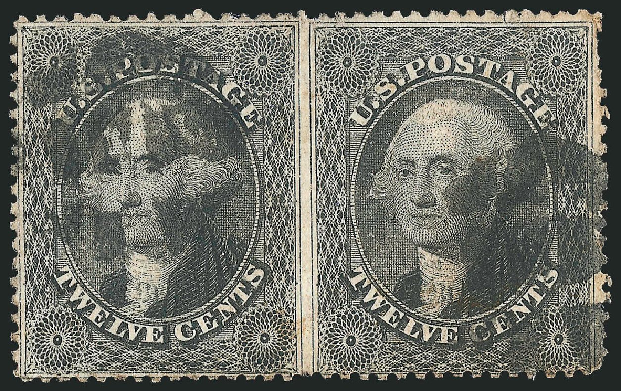 Cost of US Stamps Scott # 36 - 12c 1857 Washington. Robert Siegel Auction Galleries, Sep 2010, Sale 993, Lot 343