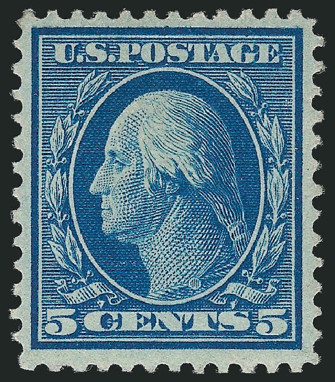 Prices of US Stamps Scott Catalogue # 361: 5c 1909 Washington Bluish Paper. Robert Siegel Auction Galleries, Mar 2011, Sale 1007, Lot 2665