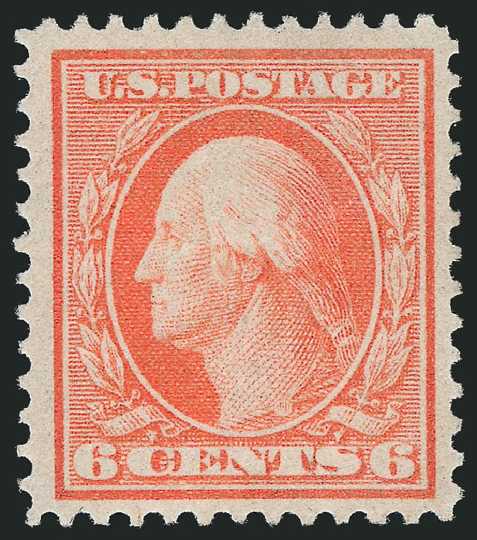 Values of US Stamp Scott Cat. #362 - 1909 6c Washington Bluish Paper. Robert Siegel Auction Galleries, Oct 2011, Sale 1014, Lot 1809