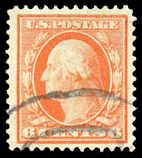 Price of US Stamps Scott Catalog # 362 - 6c 1909 Washington Bluish Paper. Matthew Bennett International, Feb 2015, Sale 351, Lot 171