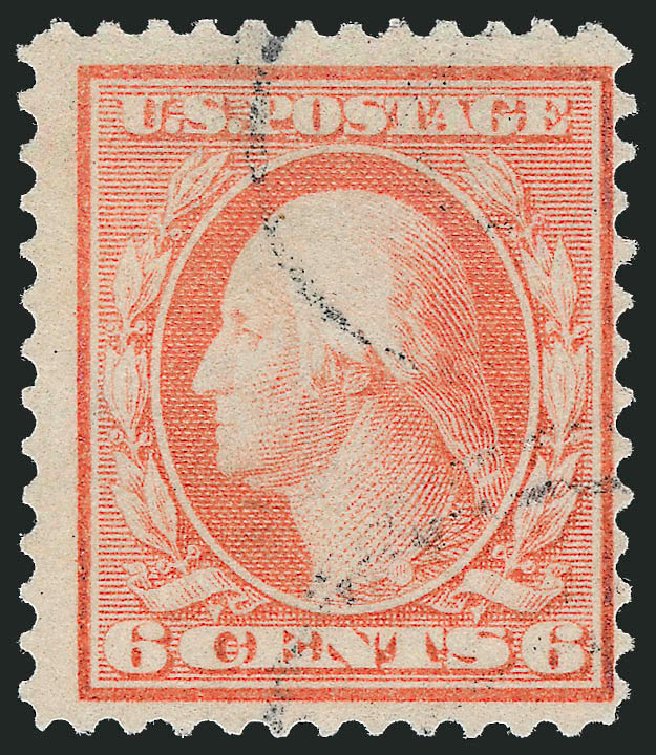 US Stamps Price Scott # 362 - 6c 1909 Washington Bluish Paper. Robert Siegel Auction Galleries, Sep 2012, Sale 1028, Lot 341