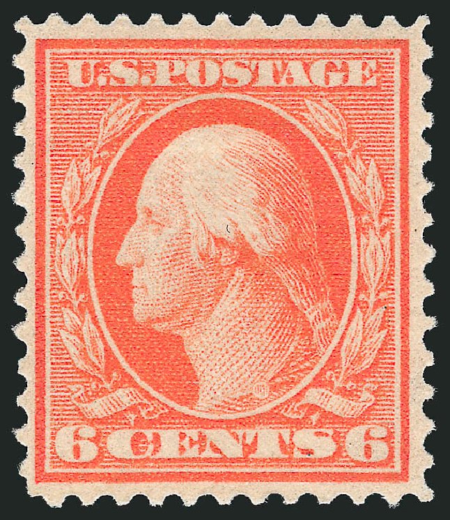 US Stamps Price Scott Catalog #362: 6c 1909 Washington Bluish Paper. Robert Siegel Auction Galleries, Mar 2012, Sale 1019, Lot 745