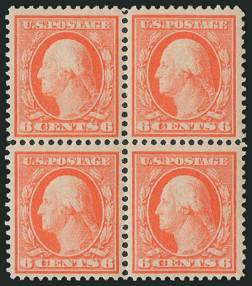 Values of US Stamp Scott Catalog 362 - 1909 6c Washington Bluish Paper. Robert Siegel Auction Galleries, Mar 2013, Sale 1040, Lot 1735
