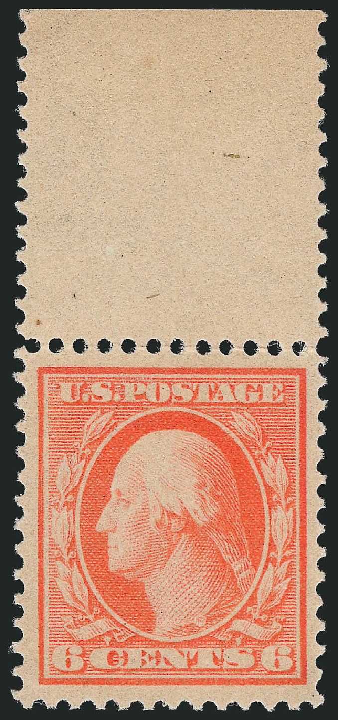 Values of US Stamp Scott 362 - 6c 1909 Washington Bluish Paper. Robert Siegel Auction Galleries, Oct 2012, Sale 1033, Lot 4202