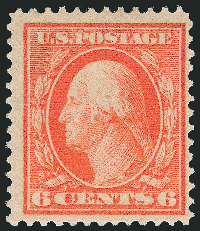 Price of US Stamp Scott # 362 - 1909 6c Washington Bluish Paper. Robert Siegel Auction Galleries, Mar 2011, Sale 1007, Lot 2666