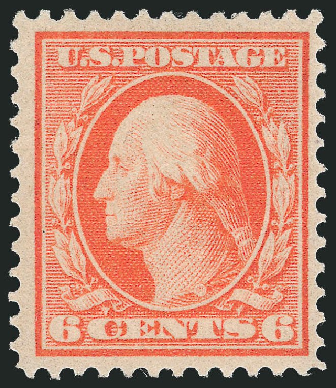 Prices of US Stamps Scott 362: 1909 6c Washington Bluish Paper. Robert Siegel Auction Galleries, Oct 2010, Sale 997, Lot 5916