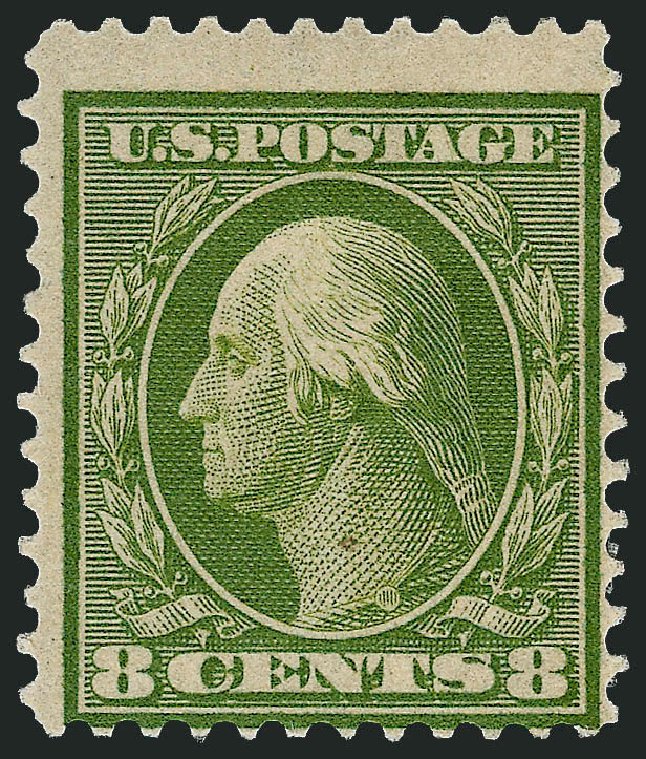 Costs of US Stamp Scott Catalogue # 363 - 1909 8c Washington Bluish Paper. Robert Siegel Auction Galleries, Jun 2009, Sale 975, Lot 1757