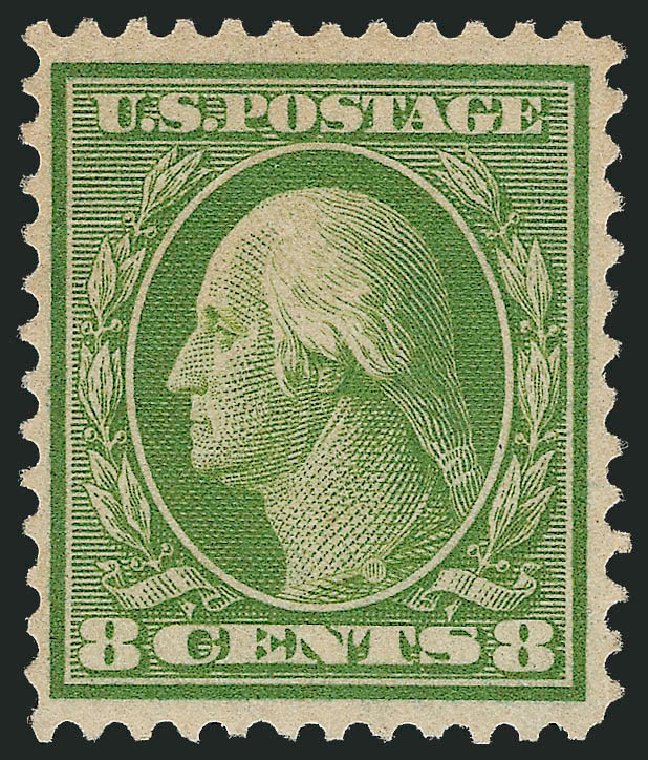 Cost of US Stamp Scott Catalogue 363 - 8c 1909 Washington Bluish Paper. Robert Siegel Auction Galleries, Dec 2013, Sale 1062, Lot 543