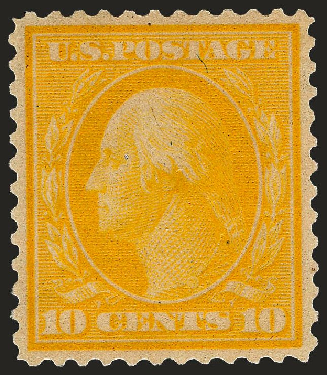 Cost of US Stamps Scott 364: 1909 10c Washington Bluish Paper. Robert Siegel Auction Galleries, Sep 2008, Sale 962, Lot 2677
