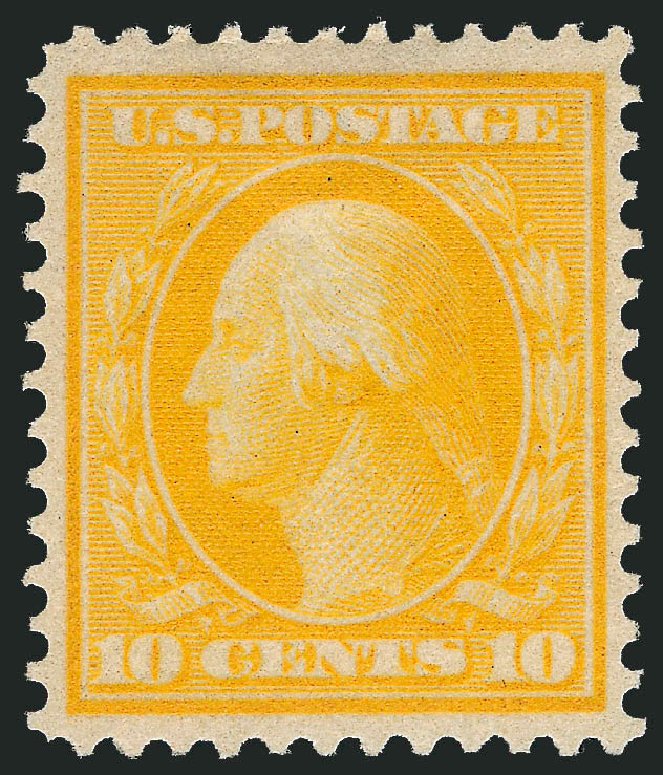 Price of US Stamps Scott Catalog 364: 10c 1909 Washington Bluish Paper. Robert Siegel Auction Galleries, Dec 2012, Sale 1037, Lot 2010