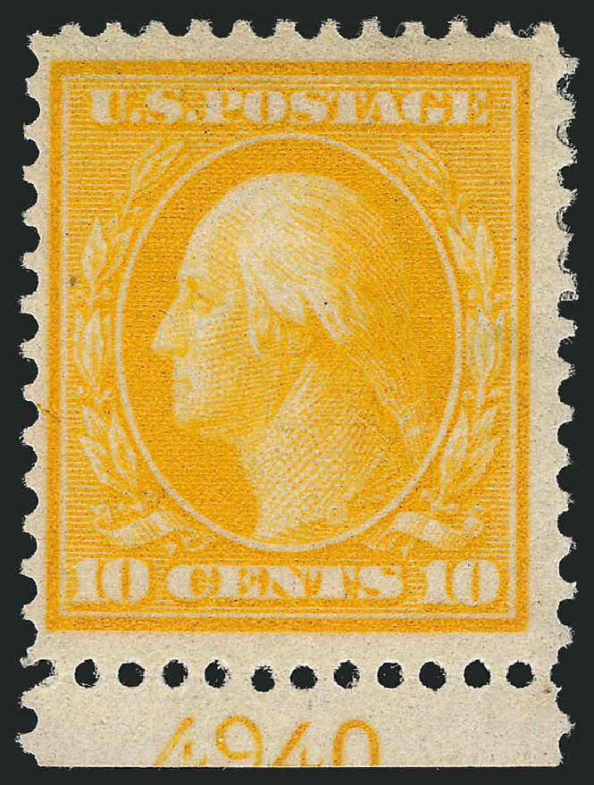 Costs of US Stamps Scott 364: 1909 10c Washington Bluish Paper. Robert Siegel Auction Galleries, Dec 2012, Sale 1037, Lot 2011