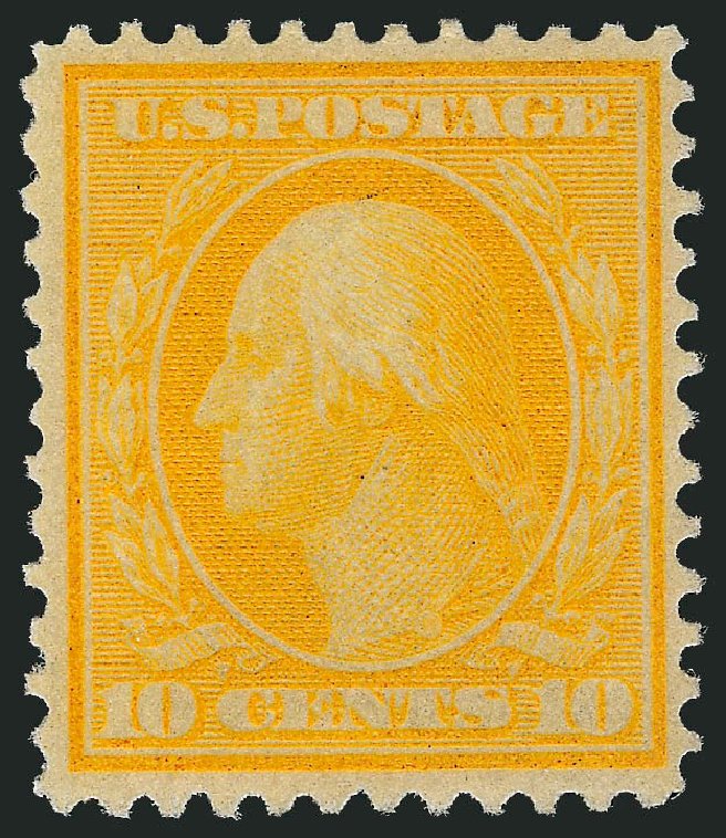 US Stamps Values Scott Cat. # 364 - 10c 1909 Washington Bluish Paper. Robert Siegel Auction Galleries, Oct 2010, Sale 997, Lot 5921