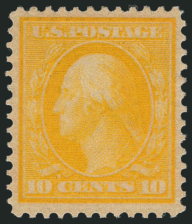 US Stamp Prices Scott Cat. # 364 - 1909 10c Washington Bluish Paper. Robert Siegel Auction Galleries, Dec 2013, Sale 1062, Lot 544