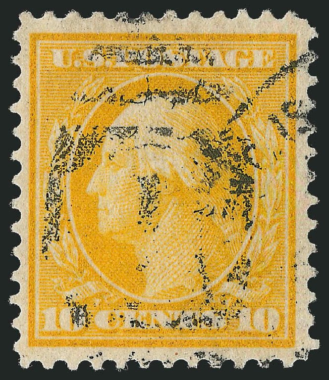 Prices of US Stamps Scott Catalogue 364: 10c 1909 Washington Bluish Paper. Robert Siegel Auction Galleries, Sep 2012, Sale 1028, Lot 342