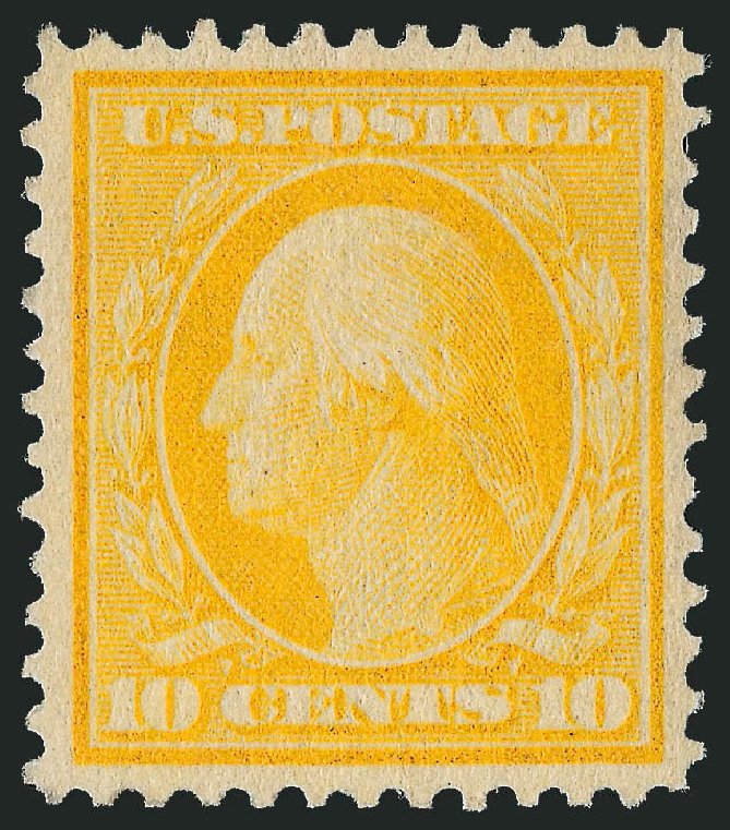 Prices of US Stamps Scott Catalog #364: 1909 10c Washington Bluish Paper. Robert Siegel Auction Galleries, Nov 2012, Sale 1034, Lot 342