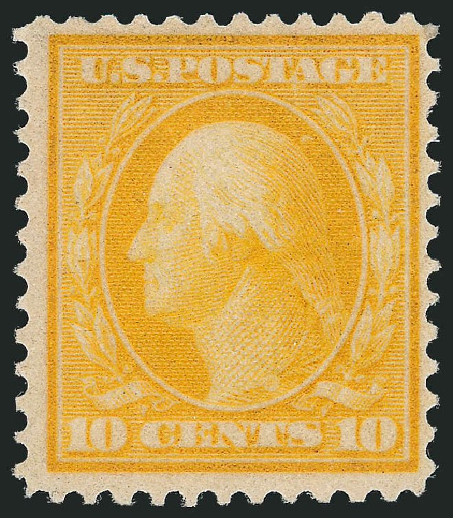 Cost of US Stamps Scott Catalog # 364 - 1909 10c Washington Bluish Paper. Robert Siegel Auction Galleries, Oct 2011, Sale 1014, Lot 1813